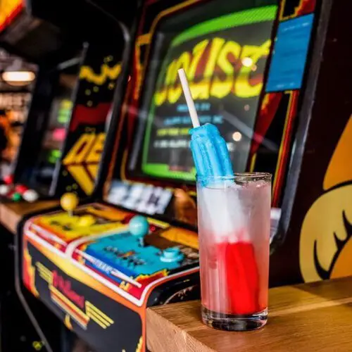 16-Bit Pub + Arcade - <a href="https://www.16-bitbar.com/cincy">Photo Source</a>
