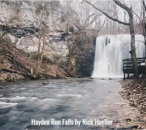 Hayden Falls - <a href="http://www.naturalohioadventures.com/hayden-run-falls.html">Photo Source</a>
