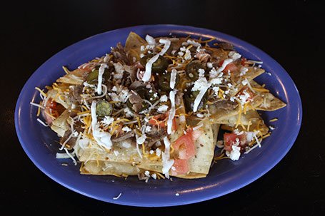 Greek Nachos @ Chicago Gyros and Dogs - <a href="http://www.chicagogyrosanddogs.com/">Photo Source</a>